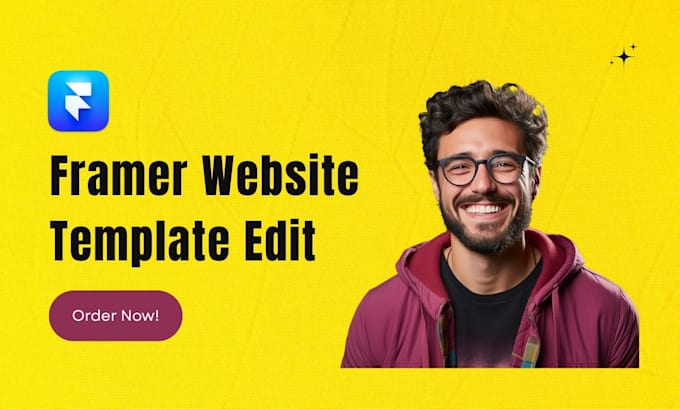 edit framer template, framer landing page, framer business website