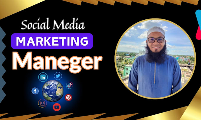 be your professional social media marketing manager and content creator