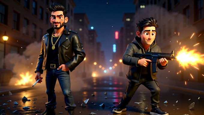 ai animated video or ai animation with consistent character