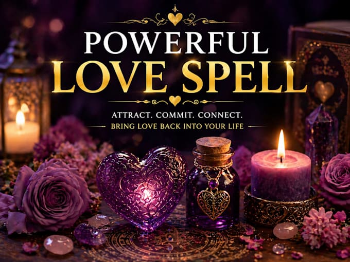 cast a powerful obsession love spell for attraction, relationship, ex love