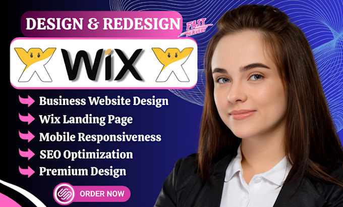 build wix website redesign, wix website redesign