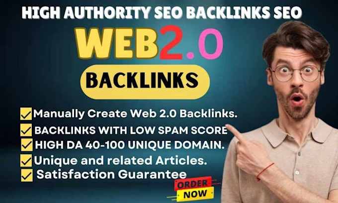 create high quality dofollow web2,0 backlinks manually