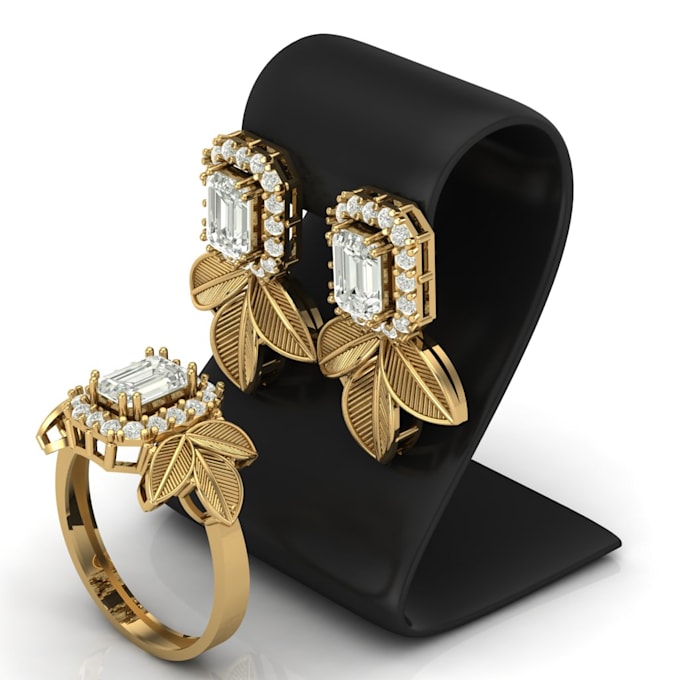 creat 3d jewellery design
