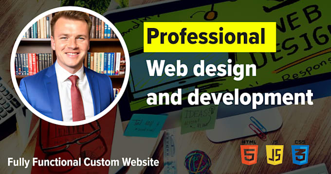 design and develop a professional website for your business