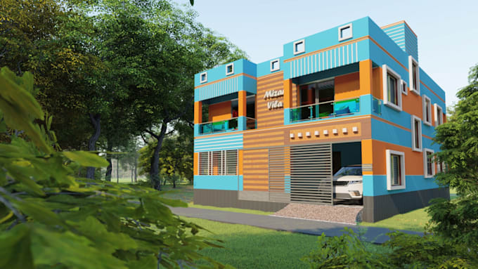 do 3d modeling and rendering