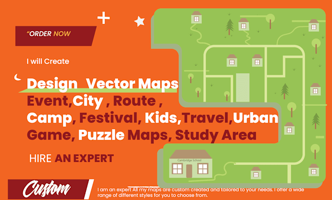 provide expert vector maps cartography designs