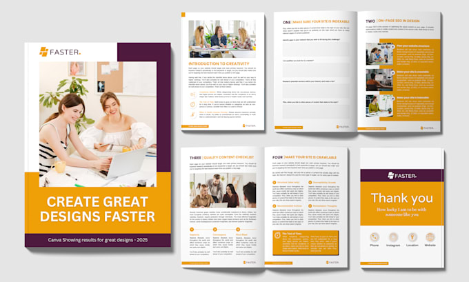 design ebook, workbook, lead magnet and pdfs