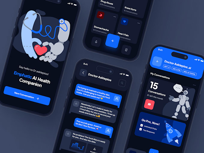 build chatbot app, chatgbt app, ai photo app, ai app,