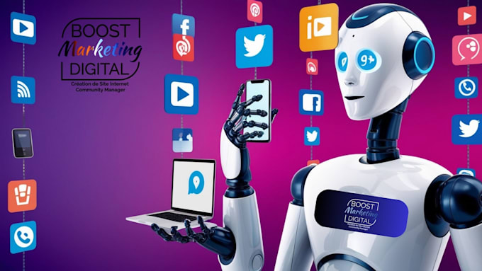 création de sites web, contenu viral, SEO et automatisation