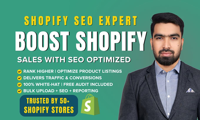 seo optimize and upload shopify product listings for better traffic and ranking