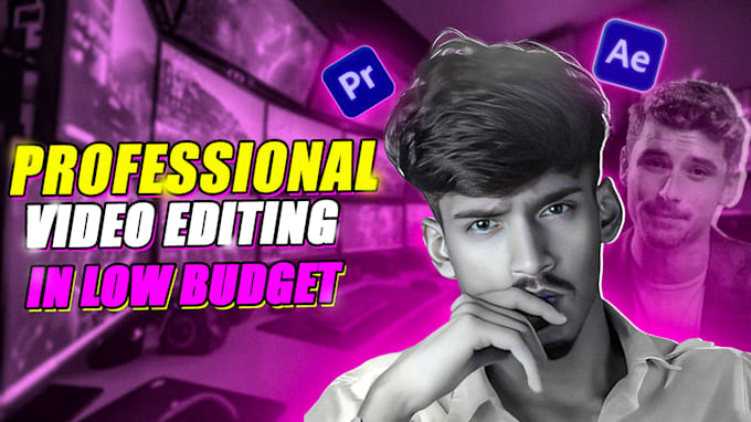 edit professional talking head video in low budget
