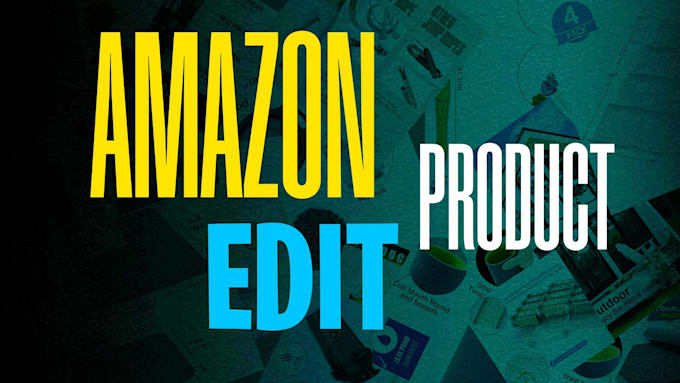 do amazon main image design also product retouching