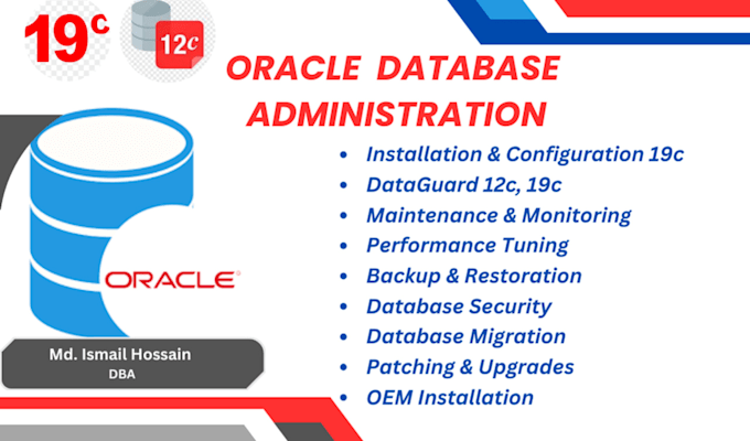 install, upgrade, migrate, tune,  secure oracle database for optimal performance