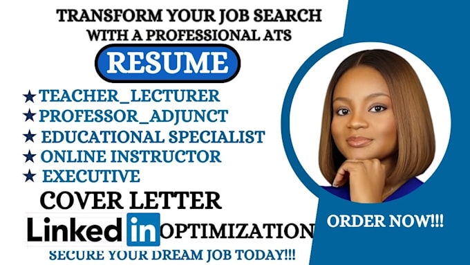 revamp teacher, lecturer, adjunct, professor, instructor, educational resume