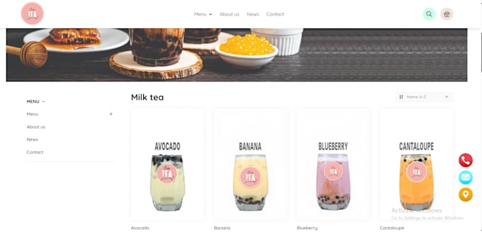 create a websites for your courses, products in podia, wix, odoo and shopify
