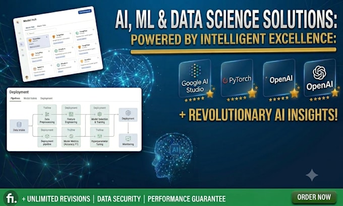 develop ai, machine learning and data science projects