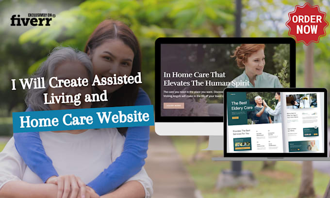 create assisted living and home care website