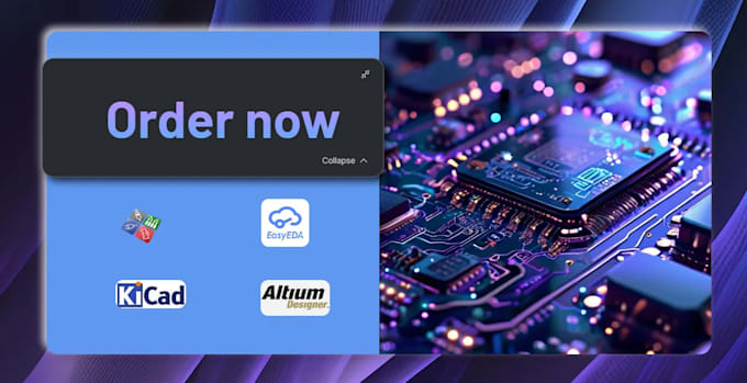 make pcb design, pcb layout and circuit schematic