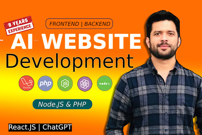 build ai website, ai chatbot and custom ai web application