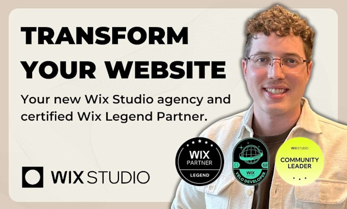 build and design you a wix studio website