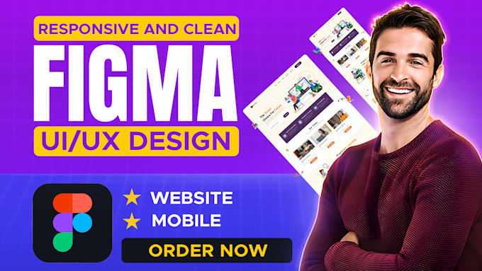 do figma UI UX design for figma website and figma website design