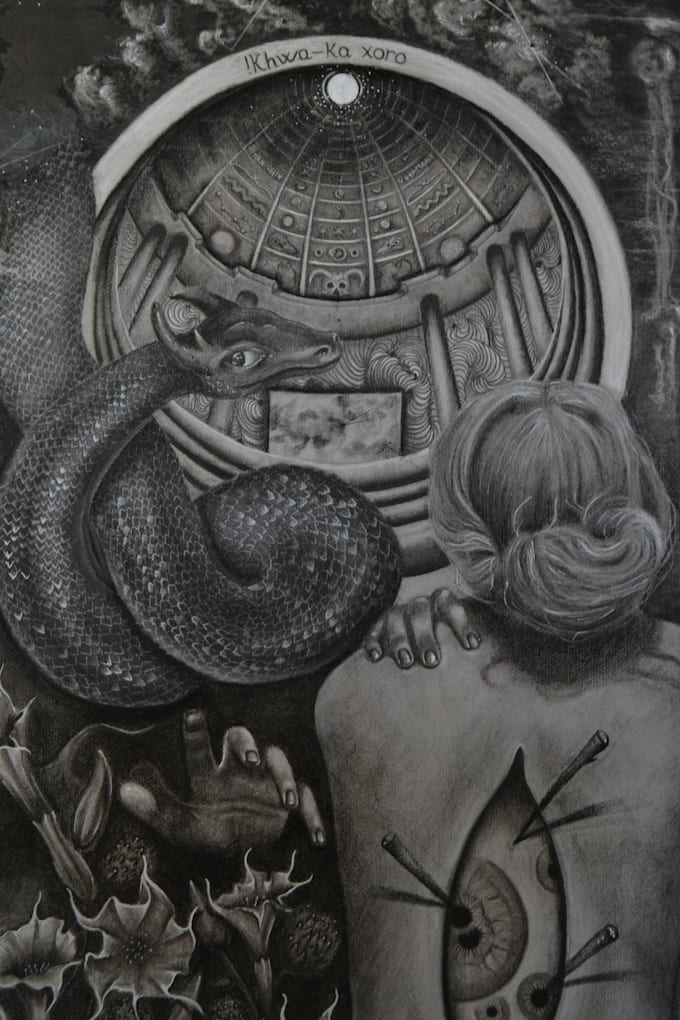 create stunning dark surrealist illustrations