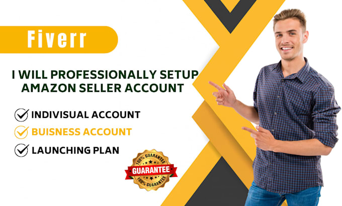 setup amazon seller account business manager, source launch profitable product