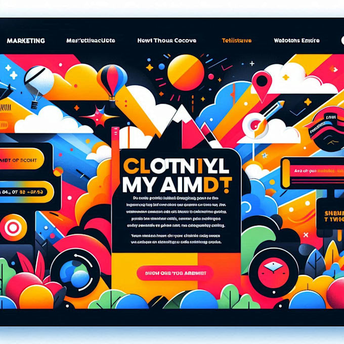 design a powerful marketing website