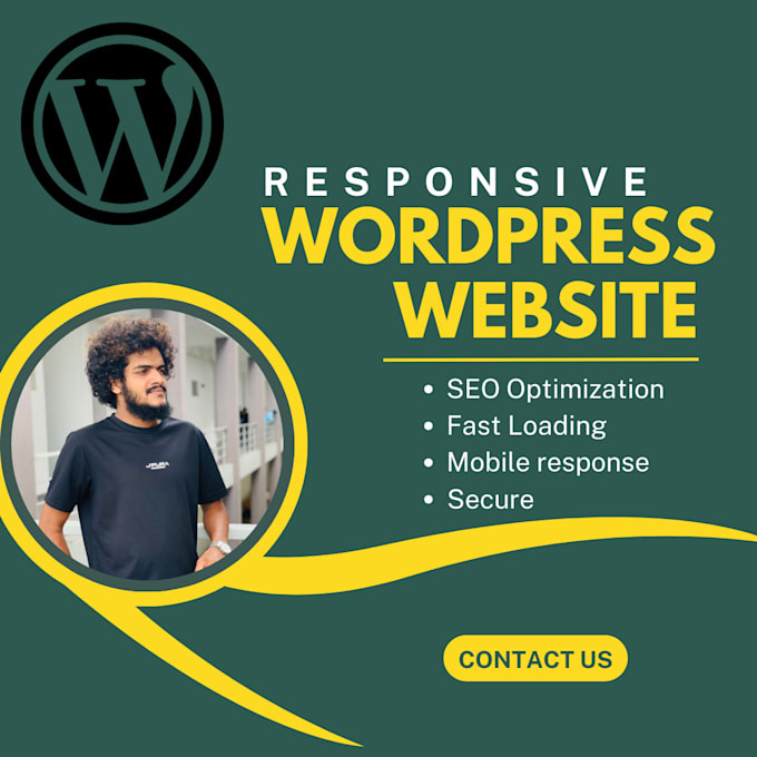 Design and redesign responsive wordpress website with seo by Haveebro ...