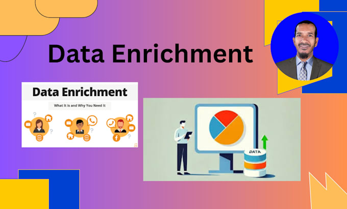 do company data enrichment, appending enrichment and missing data collect