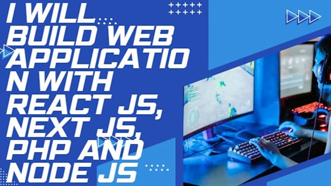 Build web application with react js, next js, php and node js by ...