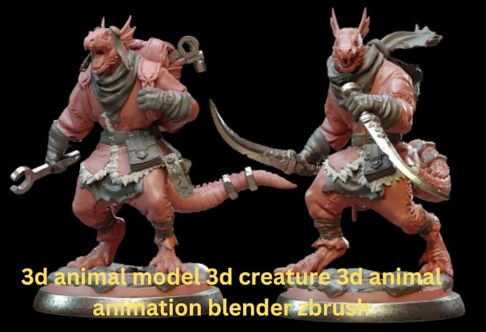 do 3d animal model 3d dinosaur model 3d dragon 3d animal animation 3d creatures