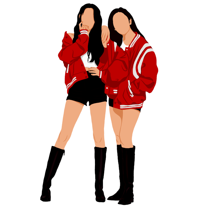 draw your favorite kpop idols and turn them into portraits