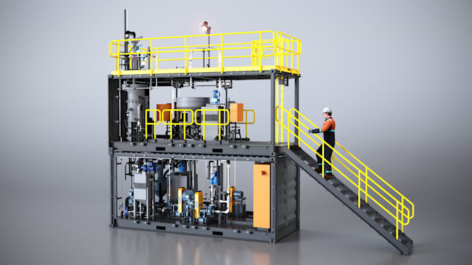 do industrial and technical 3d product animation