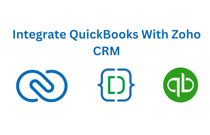integrate your zoho CRM with quickbooks using deluge, API and widgets
