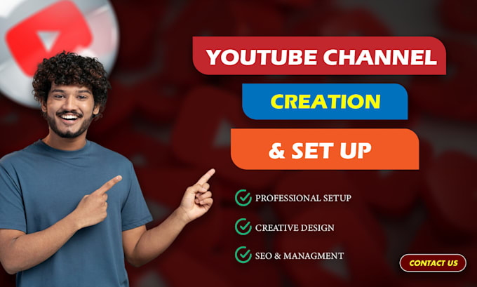 professional youtube channel creation and setup optimization