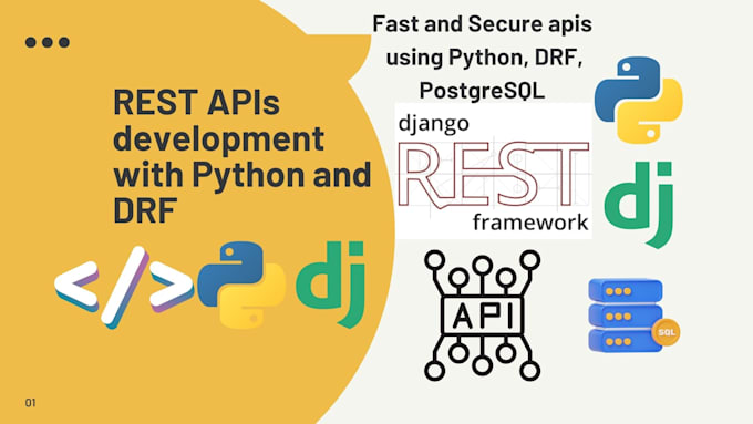 Develop rest api with python and django rest framework by Fahad_foysal ...