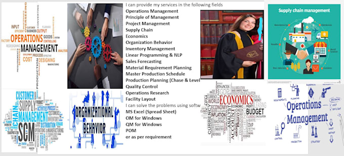 do economics production operation management organization behavior supply chain