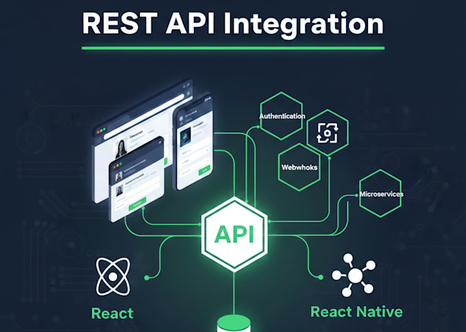 integrate rest API into your react or react native app