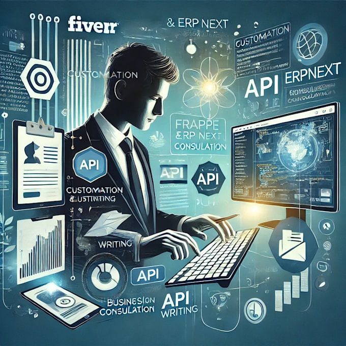 setup frappe, erpnext customization, API writing, consultation