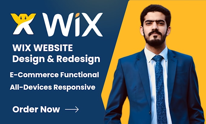 professionally design a wix website or redesign a wix website design