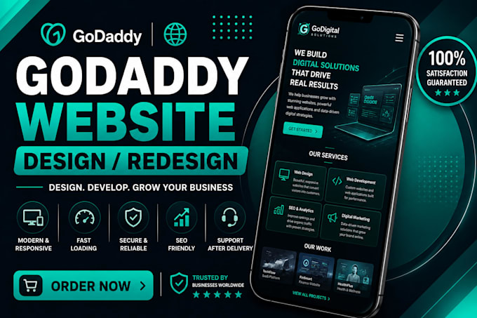 godaddy website design godaddy website redesign godaddy