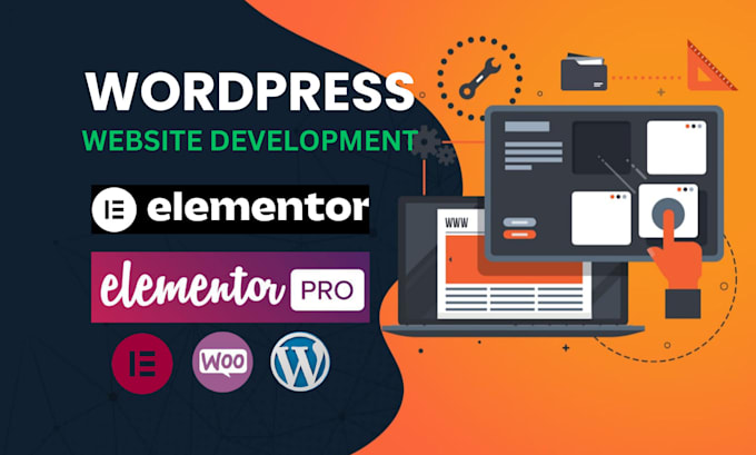 create wordpress website or landing page using elementor and elementor pro