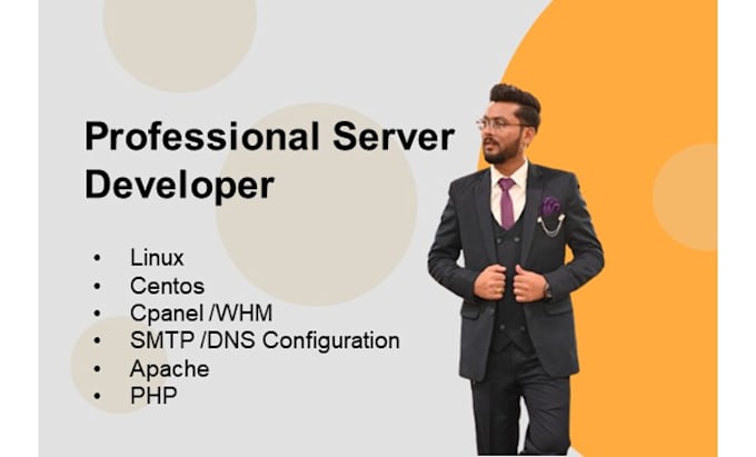 do linux,centos,whm,cpanel,webmin,apache,php,smtp server configuration