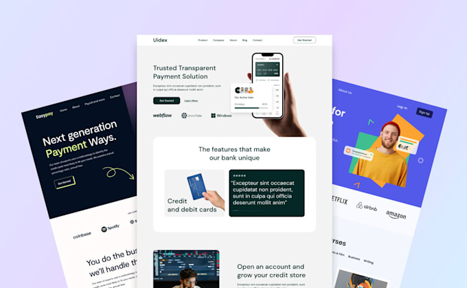 Do professional figma website or landing page ui ux design by ...