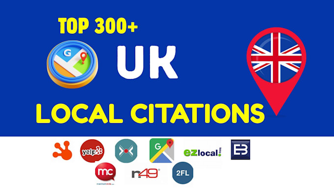 boost your business with 350 UK local citations and local seo