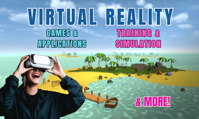 create a virtual reality game application