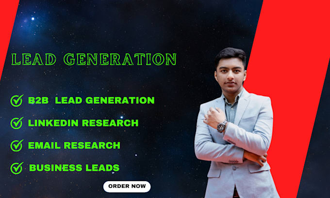 Do b2b lead generation and build prospect email list by Arnab_21 | Fiverr