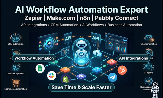 create automation workflows with zapier make n8n and pabbly