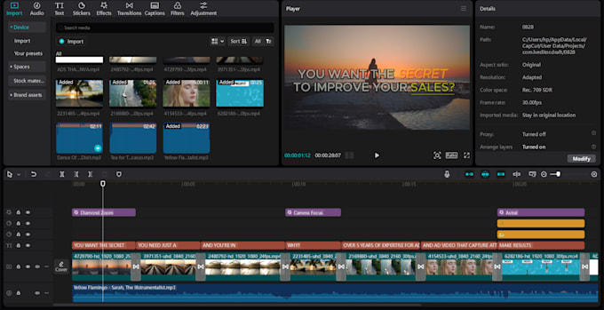 make product video for facebook, ebay, amazon, etsy